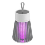 Portable Electric Mosquito Killer Racket - USB-Charged Silent Insect Repellent Lamp for Indoor/Outdoor Use