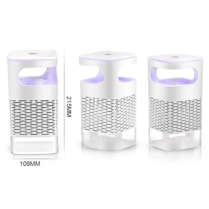 17087-ei2jvj.jpg Mata Mosquito Lampada Suction - Armadilha Fotocatalítica USB sem Choque Elétrico