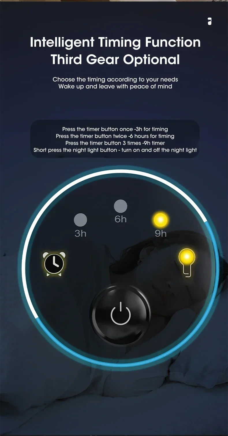 3-hour timer setting demonstration on the electronic mosquito repellent