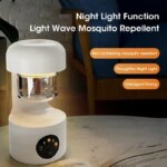 Lampada Anti Mosquito Led Portátil - Recarregável USB com Timer e Iluminação Dual