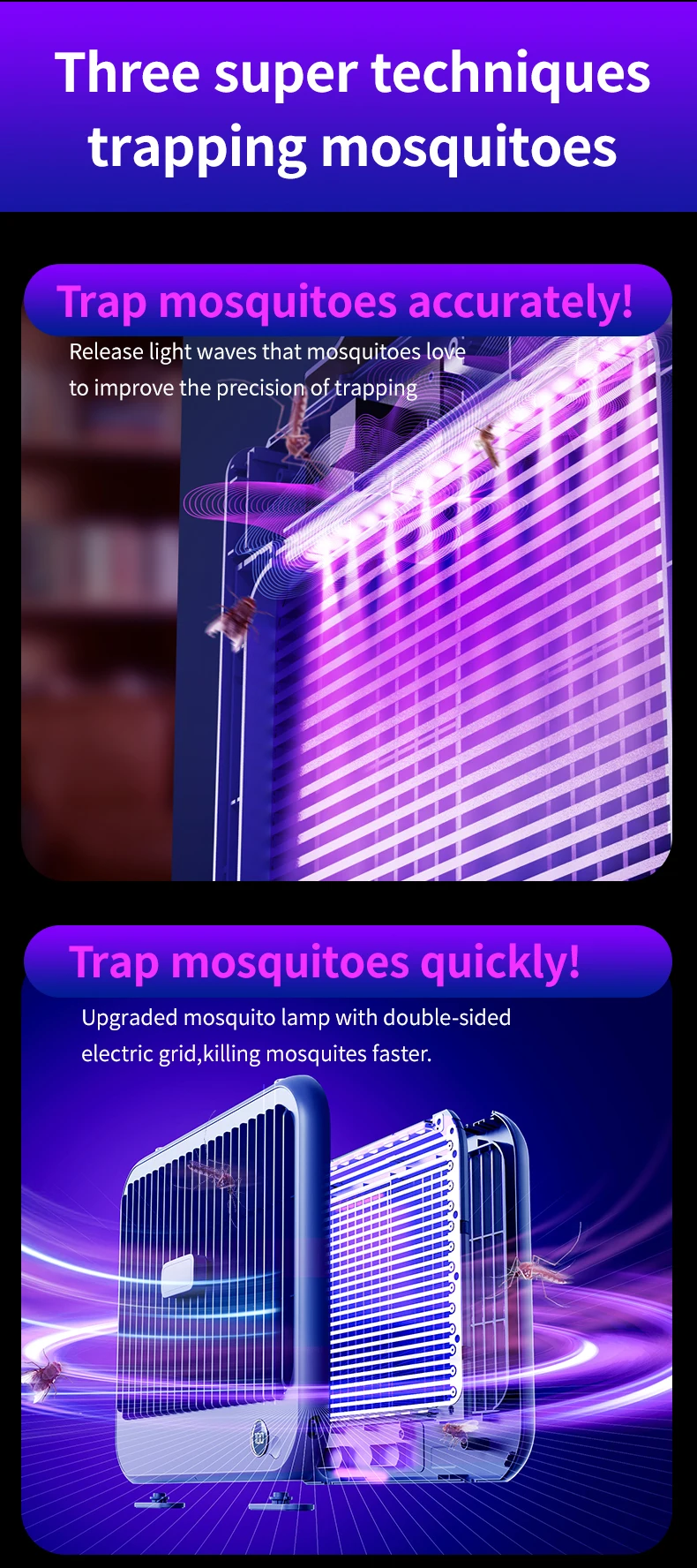 Armadilha para mosquito outdoor posicionada em uma cadeira de camping para proteção noturna
