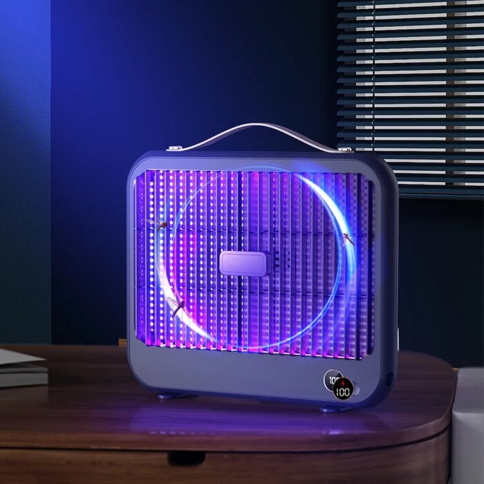 Armadilha Mosquito Inovativa - Elétrica Dupla Face com Bateria de Longa Duração