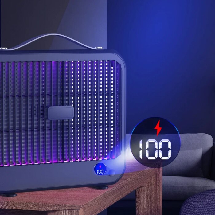 Advanced Mosquito Mosquito Trap - Rechargeable Double-Sided Electric Killer with 16H Runtime