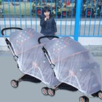 Mosquitera Plegable para Bebé - Malla Transpirable para Carritos de Cuidado