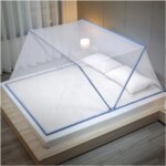 Portable Foldable Mosquito Net - Pop-Up Canopy for Indoor/Outdoor Use (Kids & Adults)