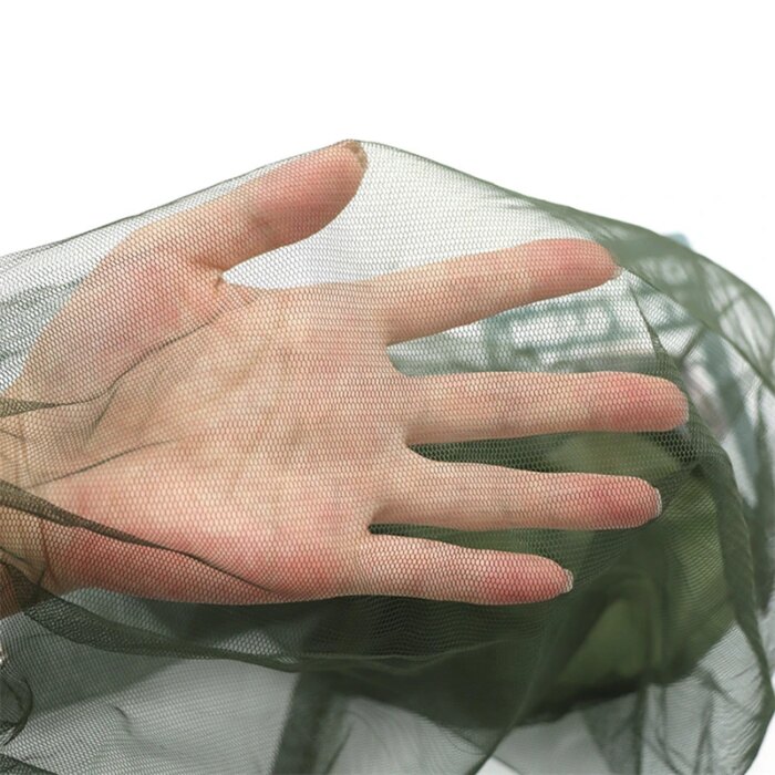 18933-qyv4sq.jpg Detalhe da malha transpiravel do combo chapeu e mosquiteiro