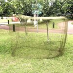 Lightweight Gazebo Mosquito Netting - Foldable Sleeping Mesh Tent for Outdoor & Indoor Use