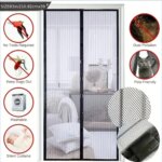 Puertas Mosquiteras Fáciles - Cortina Magnética para Protección Contra Insectos (3 Tamaños, 2 Colores)