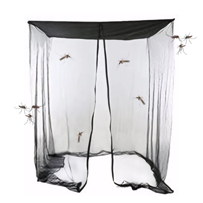Waterproof Mosquito Netting for Patio - Rocking Chair Mesh Cover with Zipper Closure (205x125x205cm)