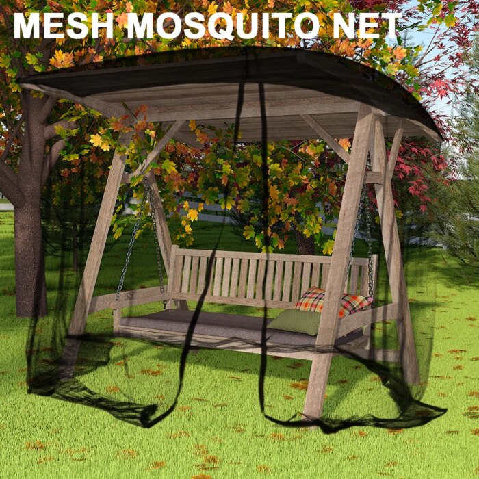 19492-ez3fgb.jpg Waterproof mosquito netting for patio covering a rocking chair during light rain