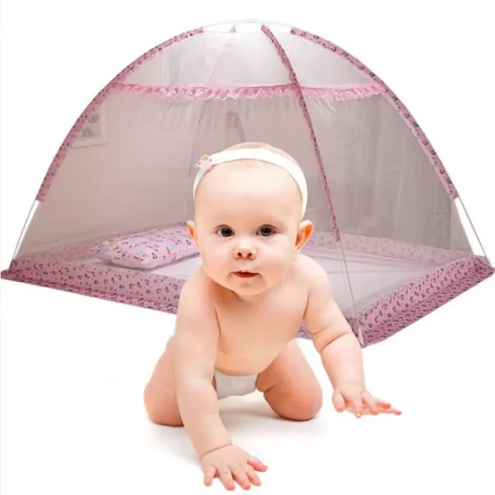 Mosquitero Para Bebe Confortable - Tenda Plegable con Diseños Florales (2 Tamaños)