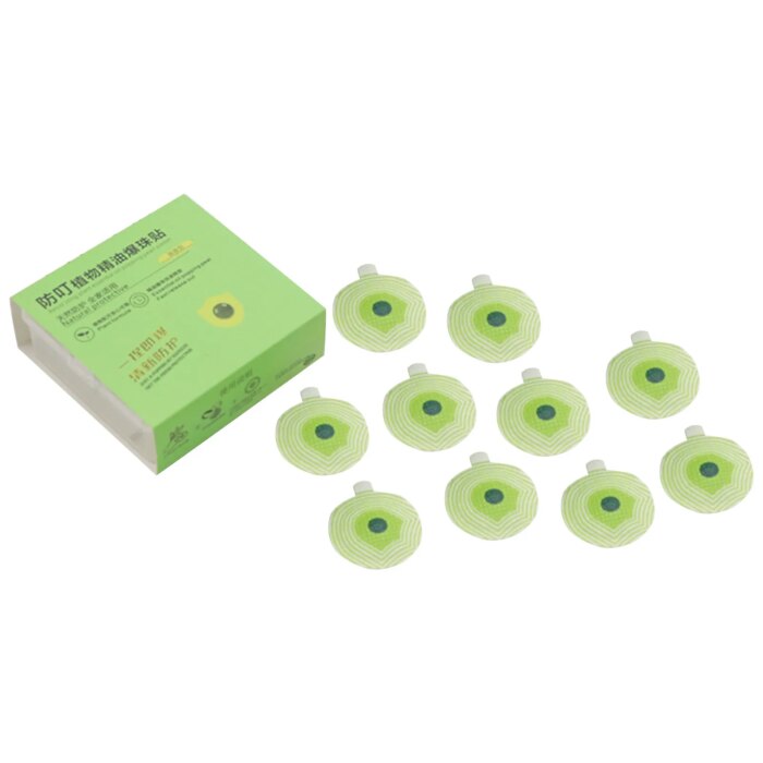 Patch Repelente de Citronela Eficaz - Proteção Natural para Crianças e Adultos (24-72 Horas)