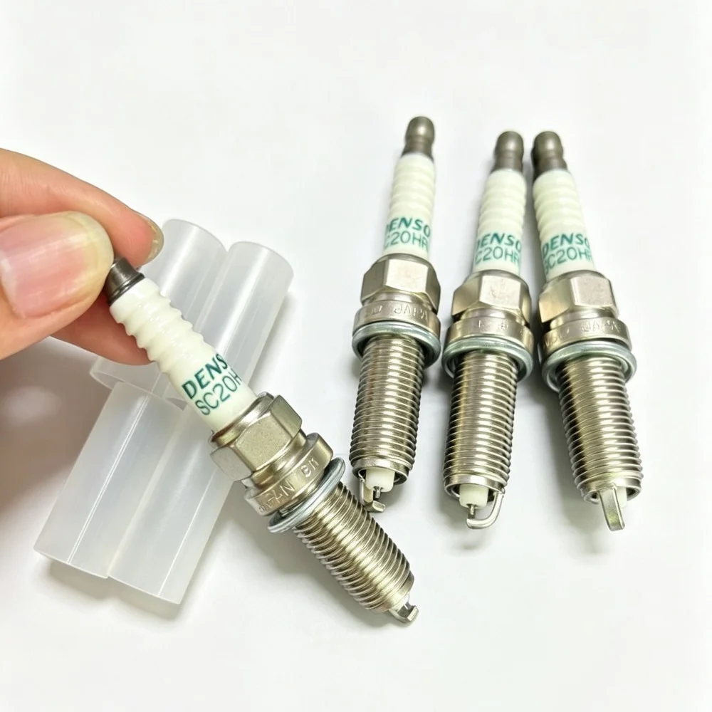 4pcs FOR TOYOTA PRIUS 90919-01253 Denso Spark Plugs 3417 SC20HR11 IRIDIUM 4pcs FOR TOYOTA PRIUS 90919-01253 Denso Spark Plugs 3417 SC20HR11 IRIDIUM
