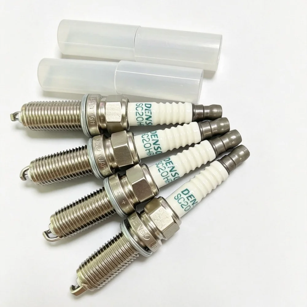 4pcs FOR TOYOTA PRIUS 90919-01253 Denso Spark Plugs 3417 SC20HR11 IRIDIUM 4pcs FOR TOYOTA PRIUS 90919-01253 Denso Spark Plugs 3417 SC20HR11 IRIDIUM