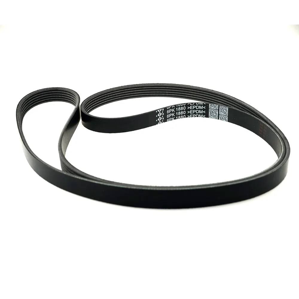 Car PK Belt V-Ribbed Belt 6PK1880 For Audi B6 2002-2005/B7 2005-2008 Toyota Corolla 2004-2007 Mitsubishi Galant 2009 Outlander