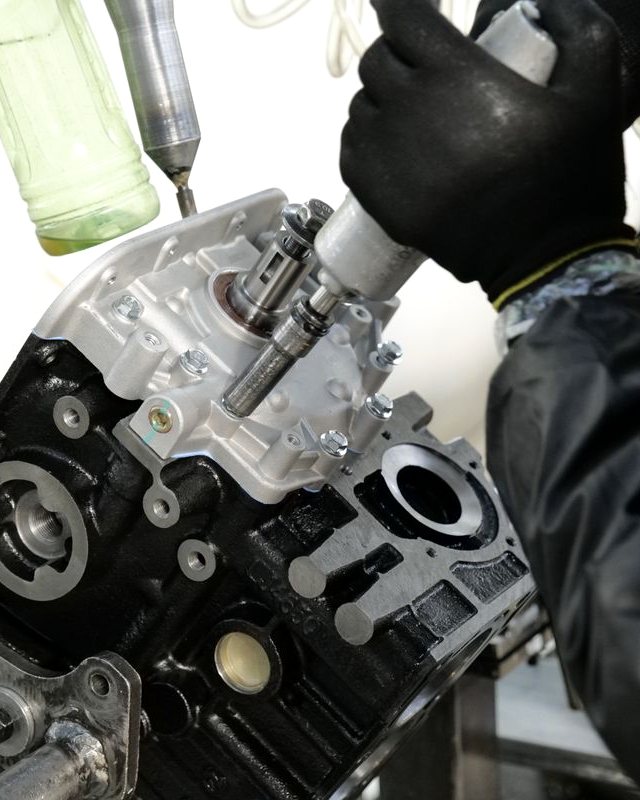Control de calidad de componentes automotrices